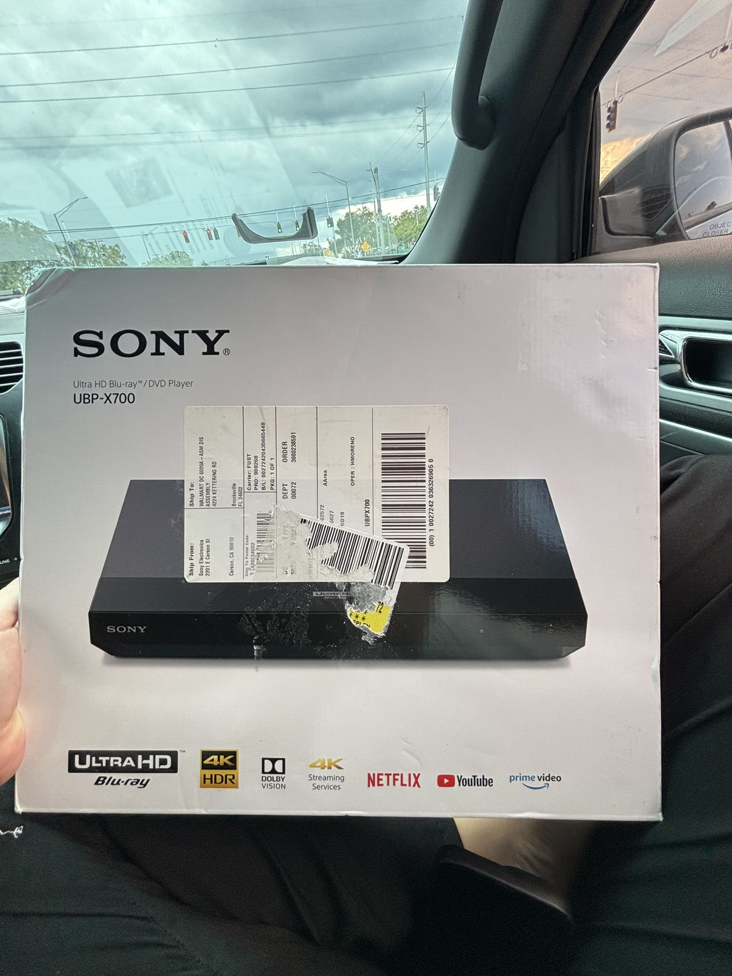 4k Ultra Blue Ray DVD Player Unopened