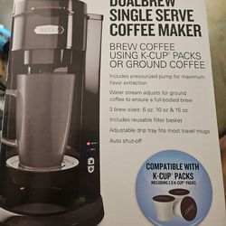 Bella dualbrew single serve coffee maker