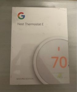 Nest Thermostat E