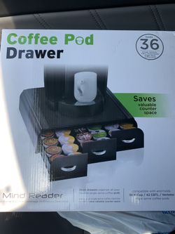 Coffee pod drawer