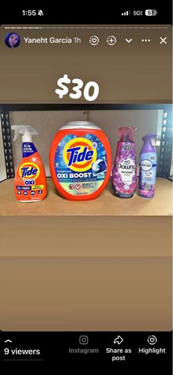 Tide, Downy & Febreze Laundry Bundle