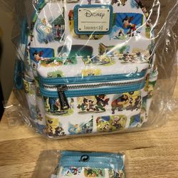 Disney Pinocchio Painting Mini Backpack Loungefly 