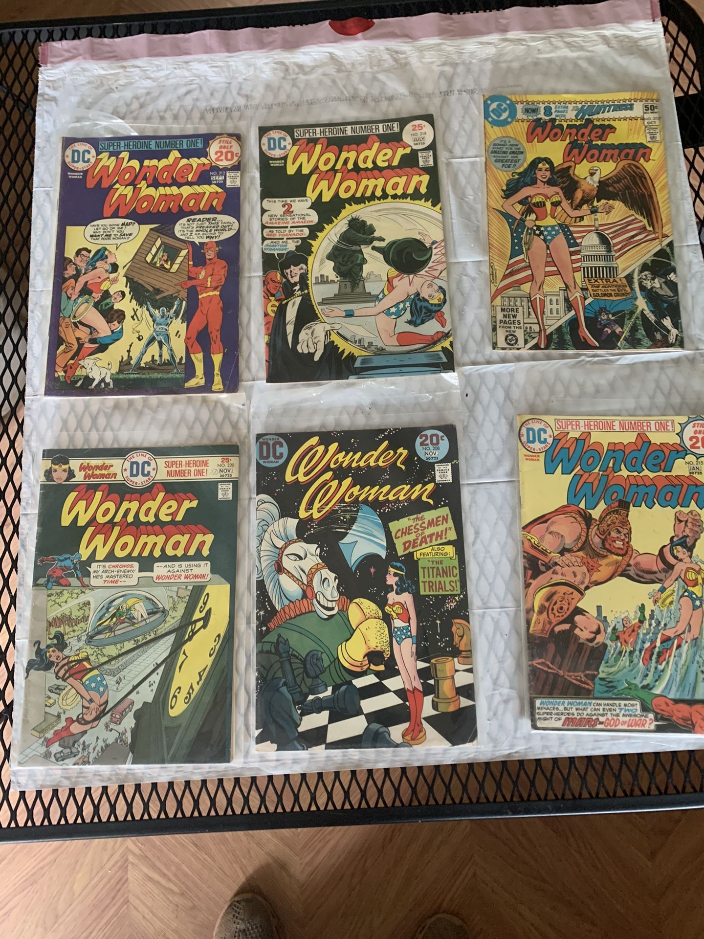 Wonder woman comic books