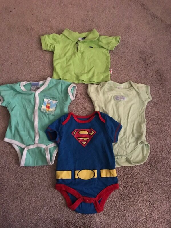 3/6 month onesies