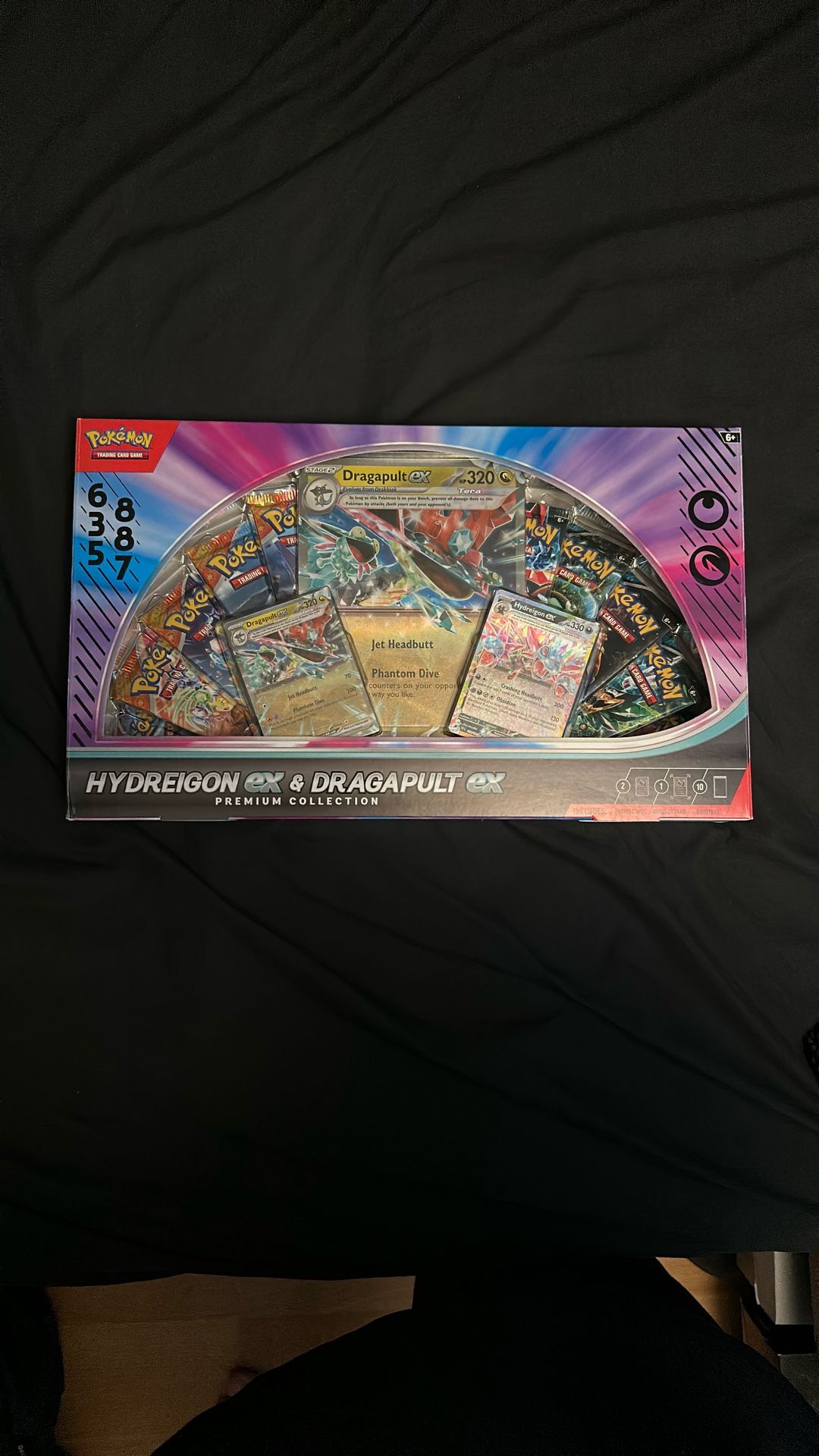Pokemon Hydreigon ex & Dragapult ex Premium Collection