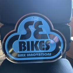 SE Bikes BMX Tin Sign
