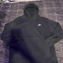 black nike hoodie