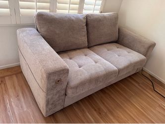 Modern 70" Sofa with USB Charging Ports – Great Condition