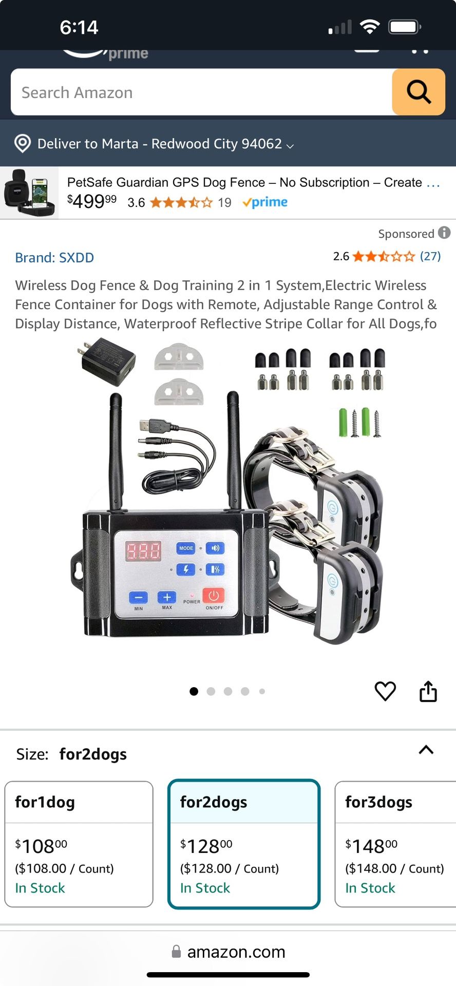 Dog Training 2 In 1 System