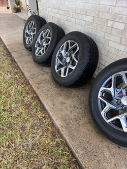 New 2026 GMC or Chevy 20" Rims and Tires