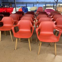 FINAL WEEK! Vitra Hal Molded Plastic Chairs 12 AVAILABLE