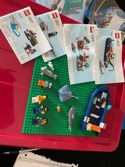 Retired lego boat set.  Two sets included.