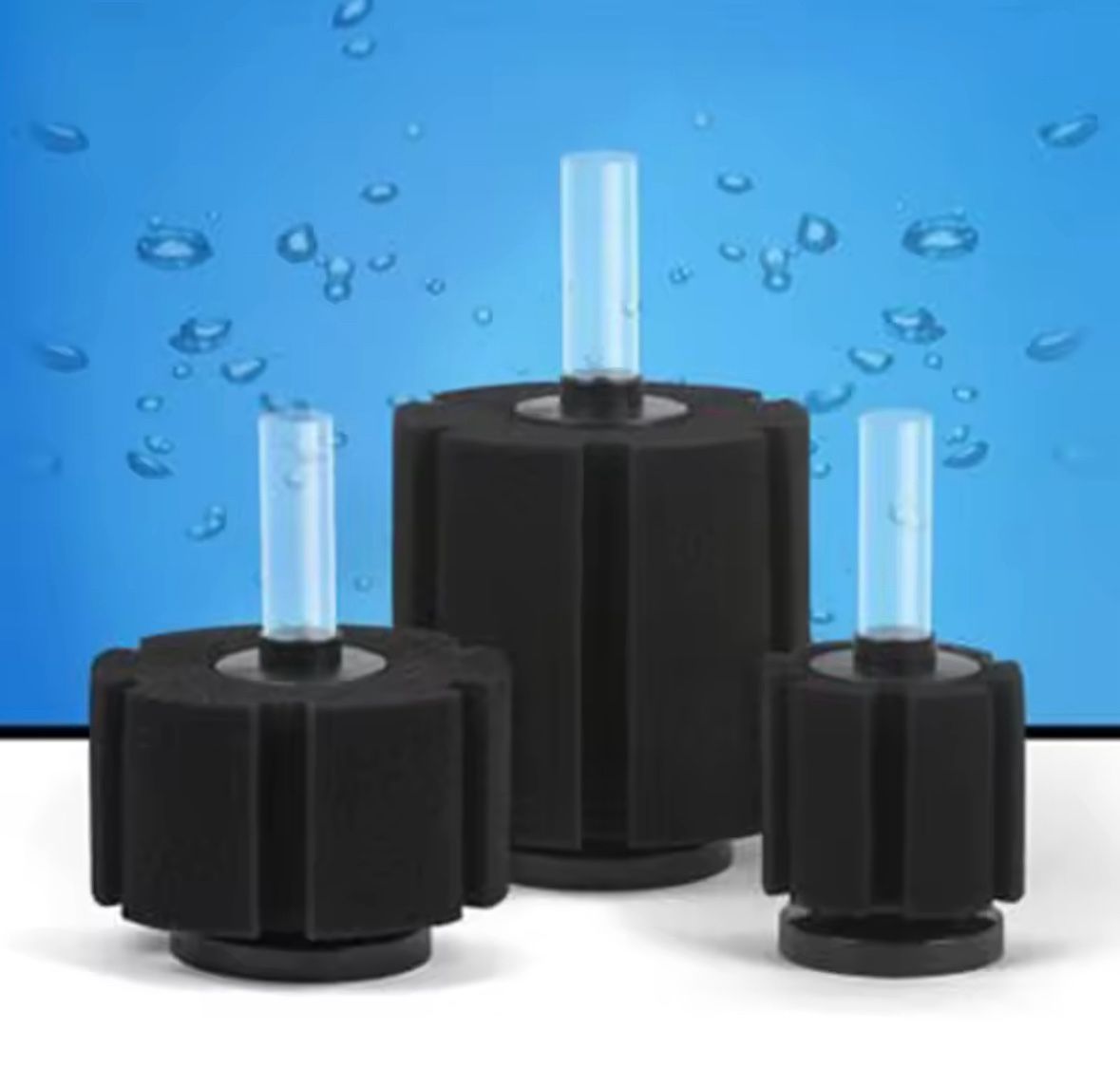 Aquarium Bio Filter Sponge for Fish Tank Air Pump Skimmer Biological Sponge Filter Accessory