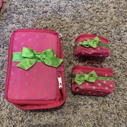 18 Inch Doll Luggage Set- American Girl, Our Generation, Journey Girls