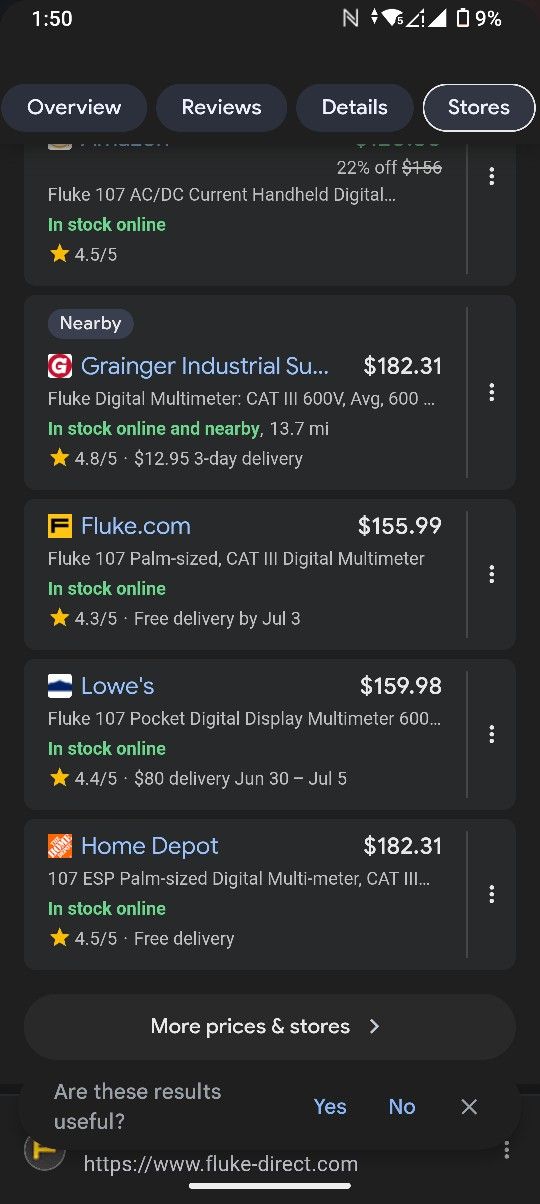 Fluke DMM