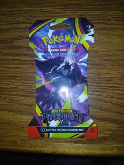 POKEMON PITCH BLACK SINGLE SLEEVE BOOSTER PACK