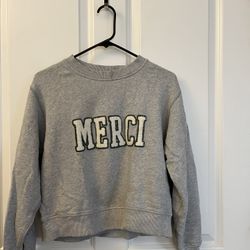 Aerie croptop crewneck xs