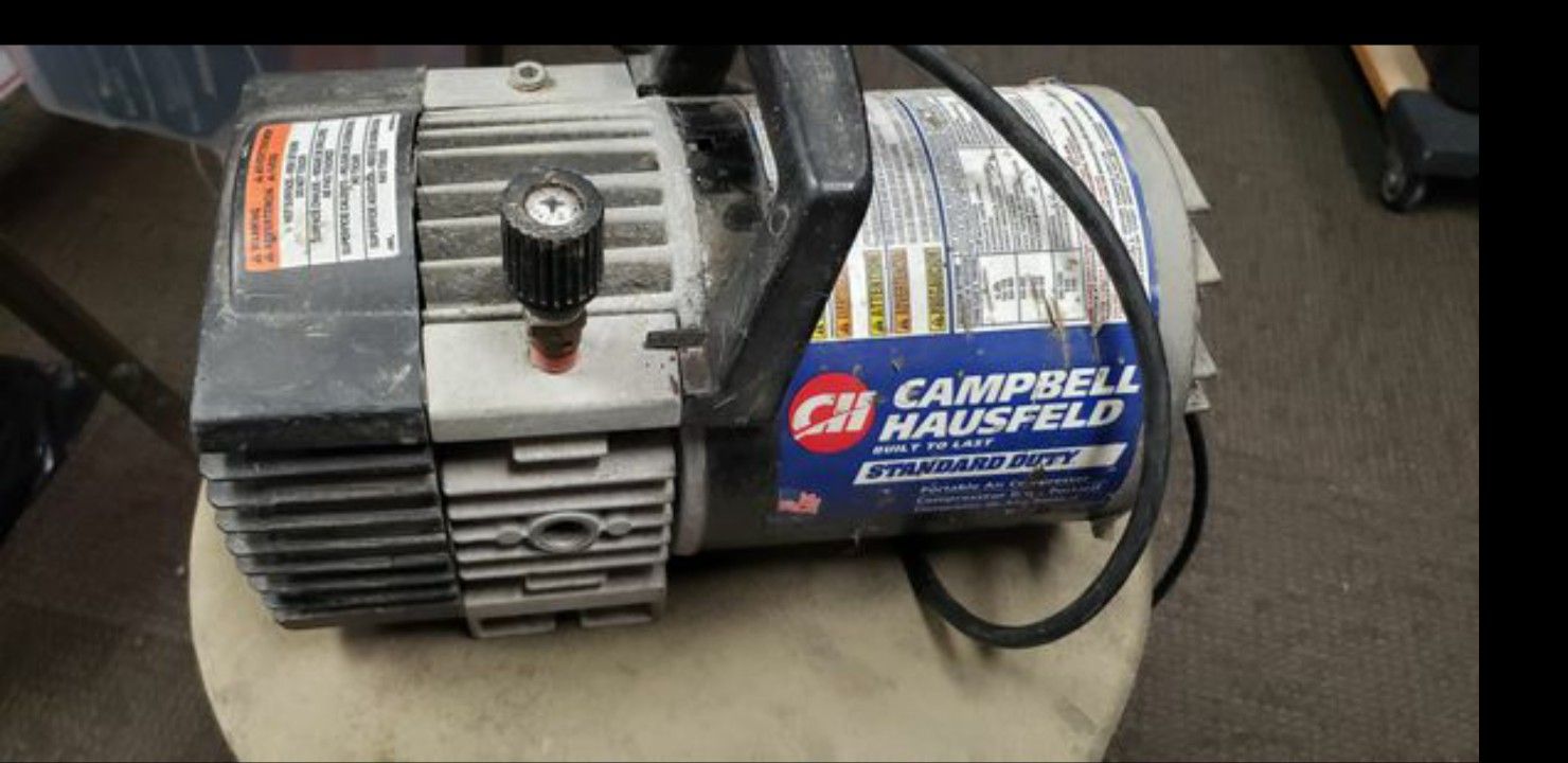 campbell hausfeld portable air compressor
