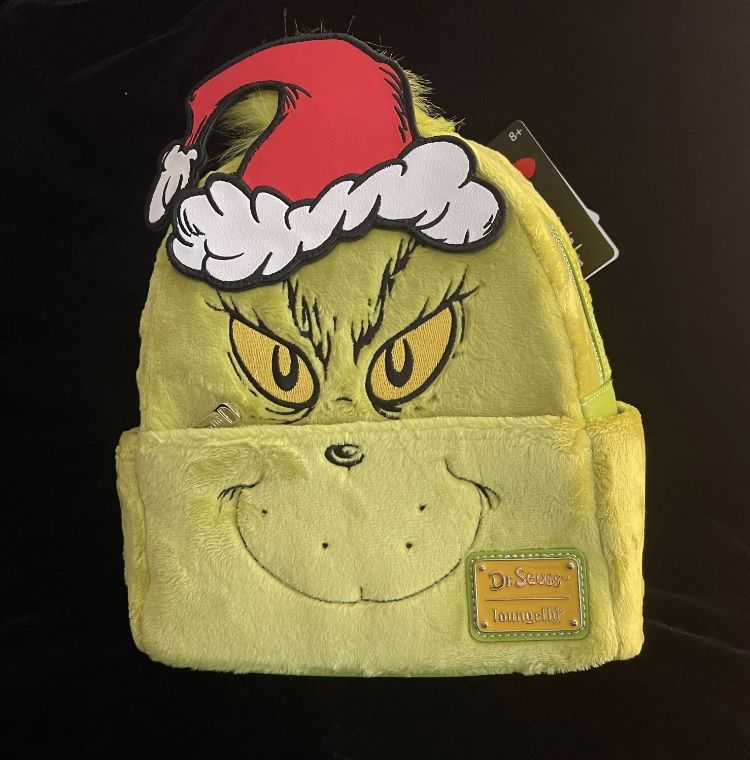 Universal Studios Loungefly: Dr. Seuss - The Grinch Mini Backpack