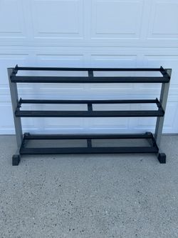 3-Tier Dumbbell Rack