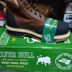 Steel Toe Work Boots//Botas de Trabajo de Casquillo