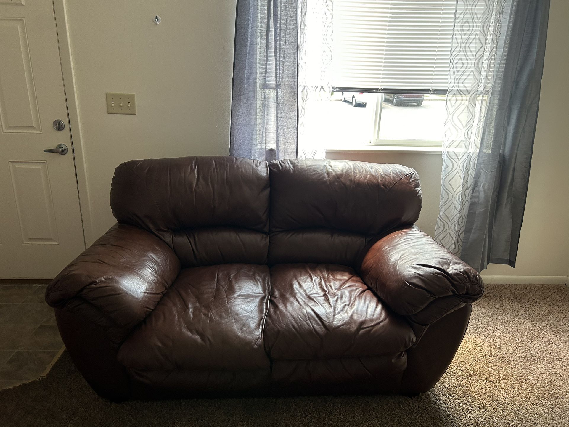 Brown Set Sofa