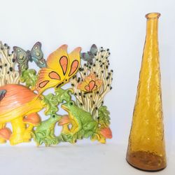 Amber Genie Bottle Decanter 