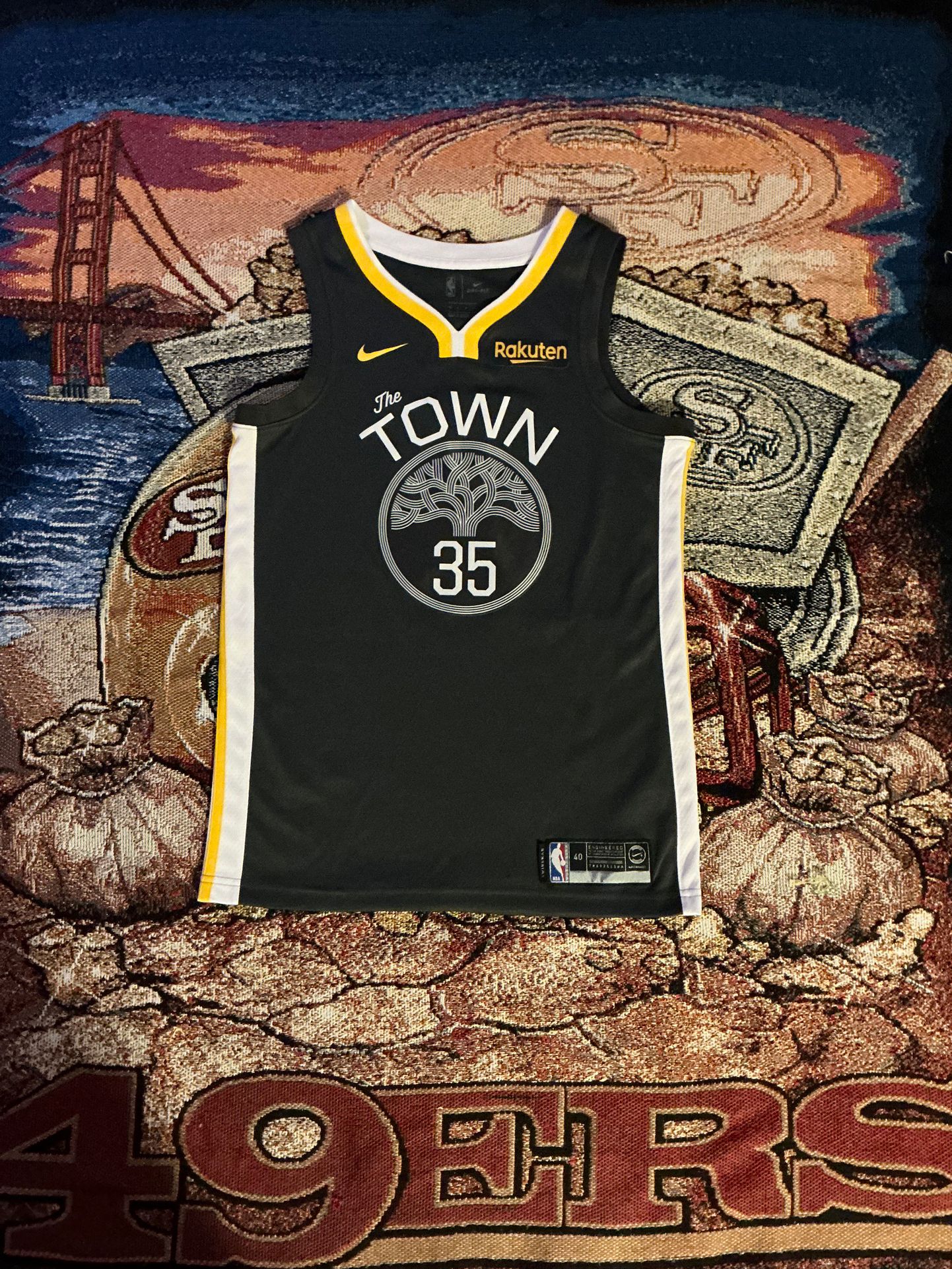 Warriors Kevin Durant Jersey