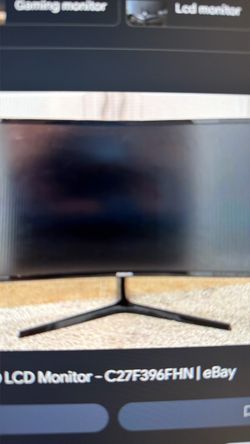 Samsung c27f396fhn curved monitor
