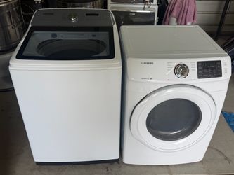 Washer And Electric Dryer