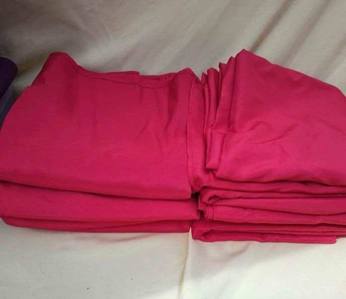 Various Table Cloths And Chair Covers