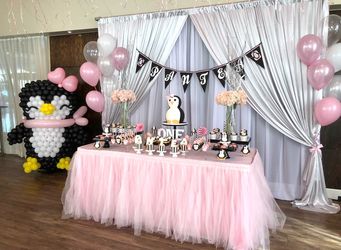Tutu table skirt