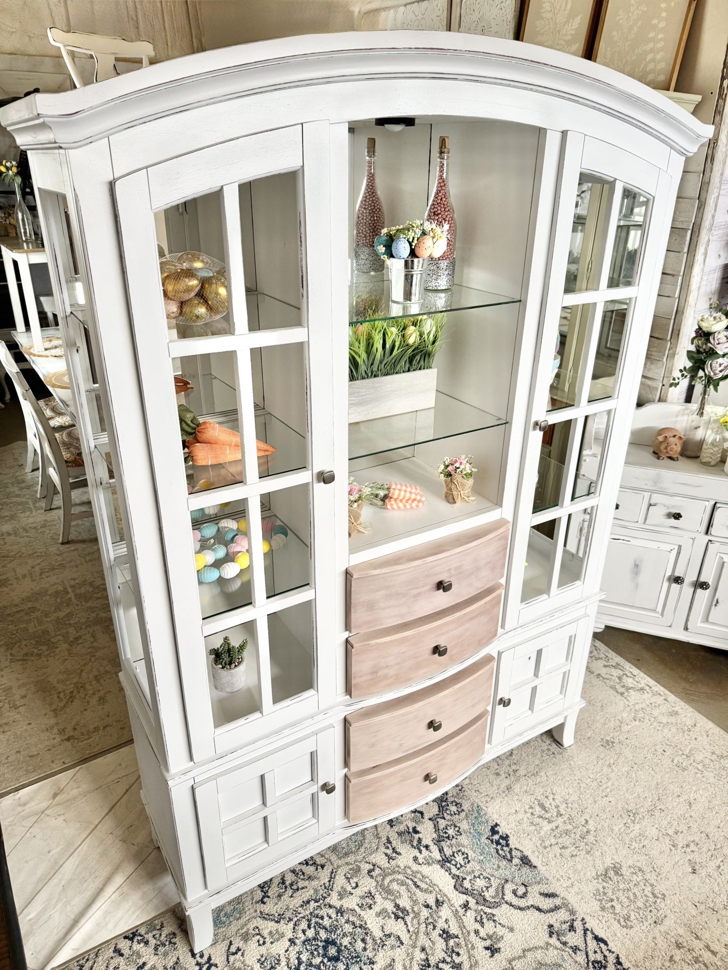 Hutch - Display Curio China Cabinet