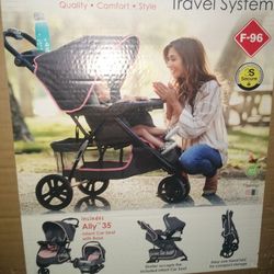 Carseat/Stroller For Girl