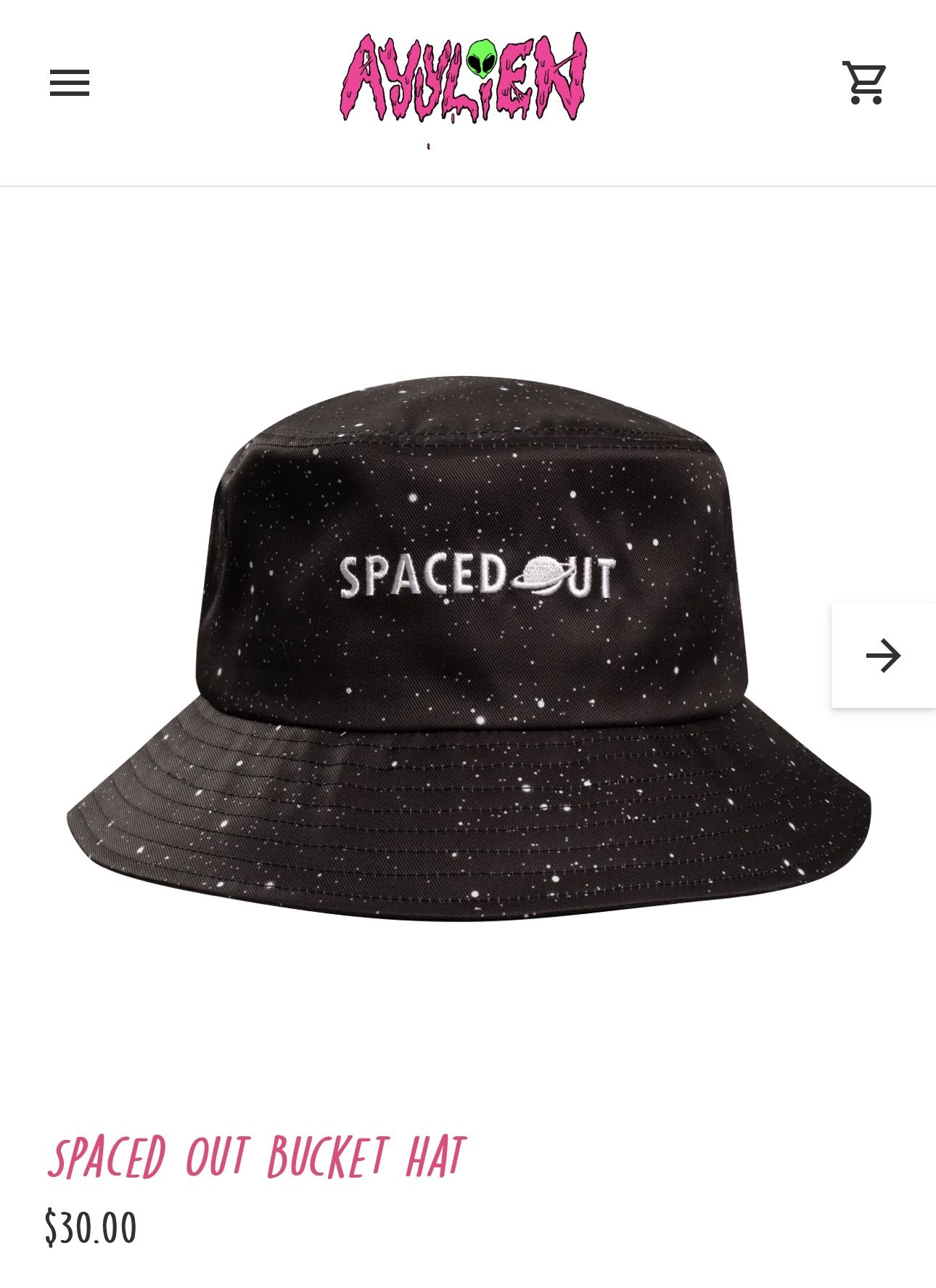 Spaced Out Bucket Hat