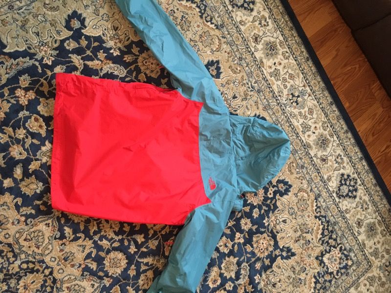 North face rain jacket (medium)