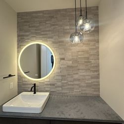 Tile creations – bathroom, kitchen, fireplace decor 