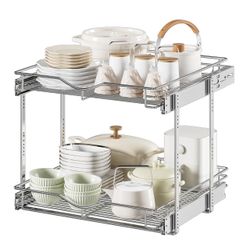 Pull Out Cabinet Organizer (22-1/2" W X 21-1/2"D)