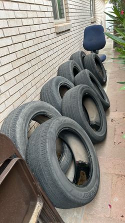 4 tires for 90.00 good condition
