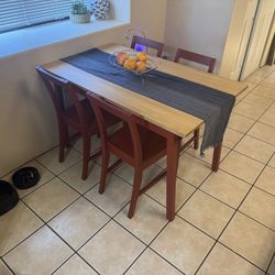 IKEA PINNTORP Dinning Table and 4 chairs
