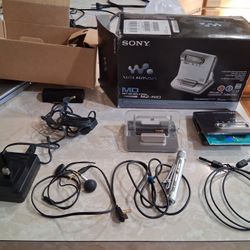 Sony Walkman Portable Muni Dusc Recorder