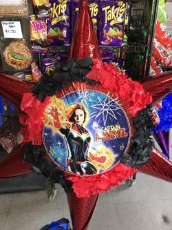 Captain Marvel Piñata