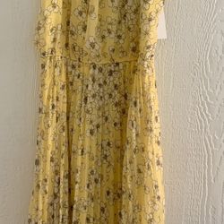 Yellow Dress (Size 18)