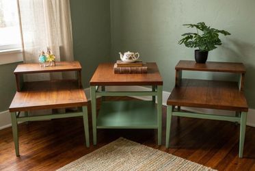 Vintage Mid-Century Modern Lane "Acclaim" Table Set (1959)