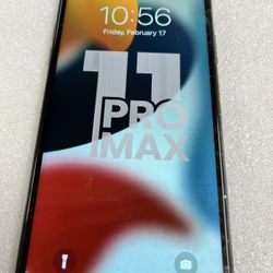 Iphone 11 Pro Max Factory Unlocked To Any Carrier 256 Gb. Good Condition.