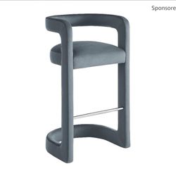 Modway Winslow Bar stool Cadet blue Set Of 4