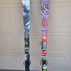 2 Pairs Of Skis Volkl And Blizzard  $150 Each
