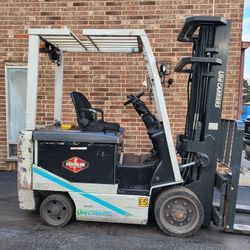2018 Nissan UniCarriers BXC60N 6000lb Electric Forklift 48V with good battery 