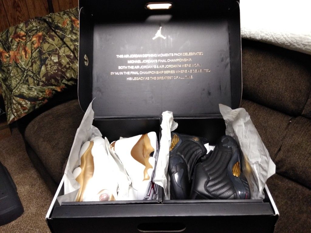 Jordan 13s and 14s DMP pack 10.5