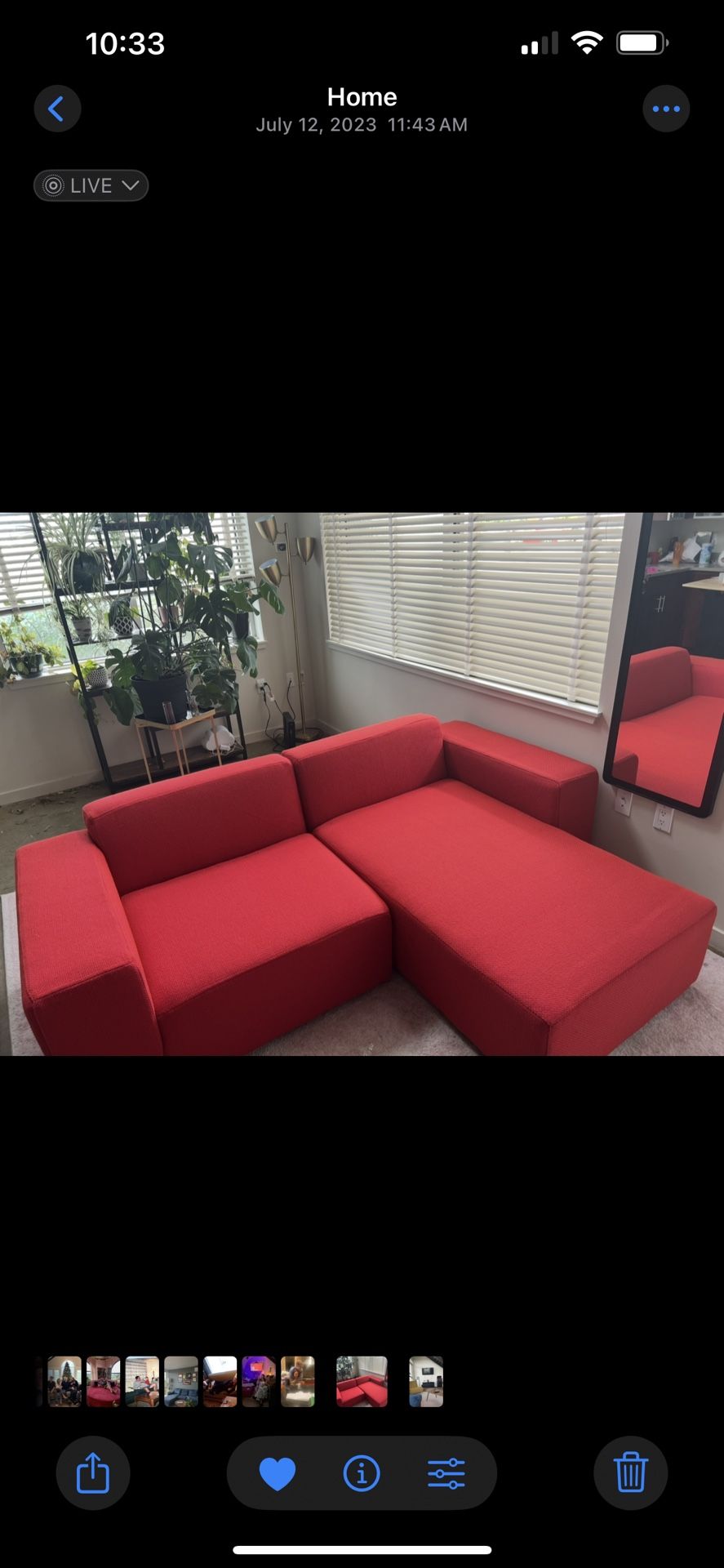 Modular Couch Sofa with Ottoman
